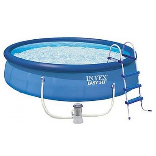 INTEX Basen Easy Set Pools 457 x 107 cm filtr kartuszowy + schodki 28166