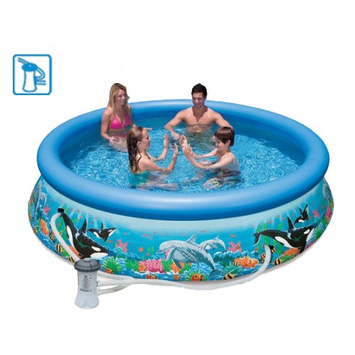 INTEX Basen Easy Set Pools® 366 x 76 cm Ocean Reef, 28136GN
