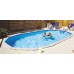 INTEX Basen stalowy zestaw Grande owalny 549 x 366 x 135 cm 011520