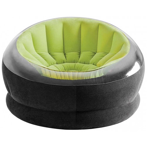 INTEX EMPIRE CHAIR Nowoczesny Fotel Dmuchany Pufa Materac zielony 68582 INTEX EMPIRE CHAIR Nowoczesny Fotel Dmuchany Pufa Materac zielony 68582