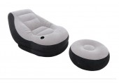 INTEX ULTRA LOUNGE Dmuchany wygodny fotel z podnóżkiem 68564
