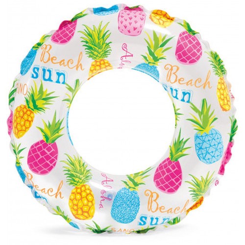 INTEX Lively Print Koło do pływania Lively, ananas 59241