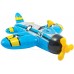 INTEX Nadmuchiwany samolot z pistoletem na wodę, niebieski 57537