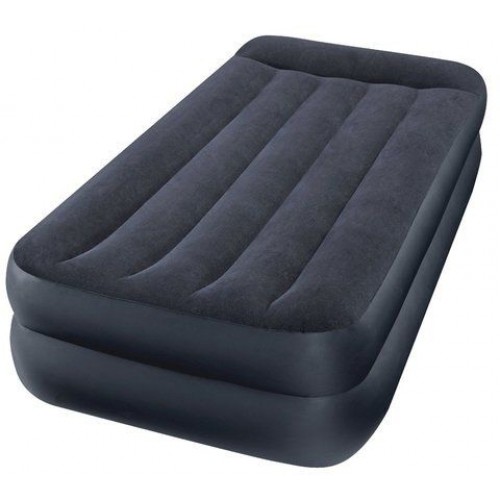 INTEX Dmuchane łóżko / materac z pompką 99 x 191 x 47 cm Pillow Rest Twin 230 V 66706 INTEX Dmuchane łóżko / materac z pompką 99 x 191 x 47 cm Pillow Rest Twin 230 V 66706