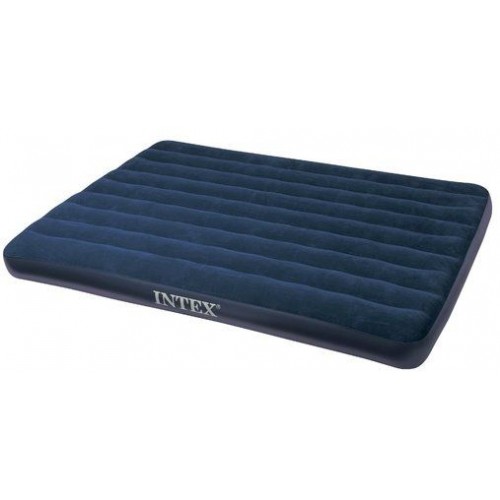 INTEX CLASSIC DOWNY QUEEN Dmuchanye łóżko/ materac 152 x 203 cm 68759
