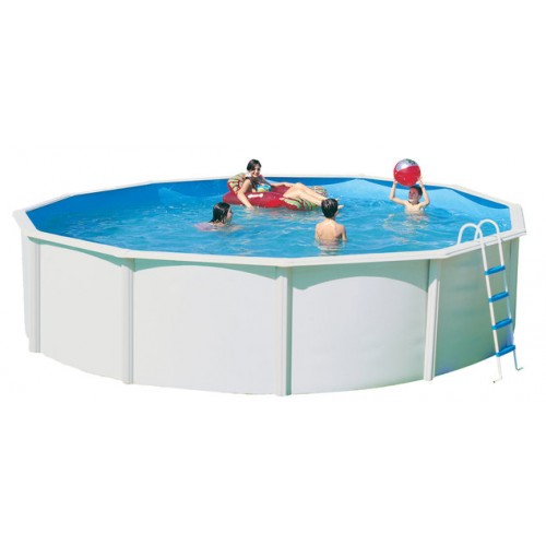 INTEX Basen stalowy zestaw Nuovo de Luxe 350 x 120 cm + schodki 011141