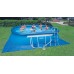 INTEX Basen Oval Frame Pool Set 549 x 305 x 107 cm filtr kartuszowy+schodki 28192GN