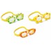 INTEX FUN GOGGLES Okulary do pływania dla dzieci, żółte 55603