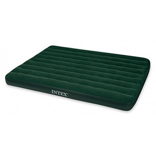 INTEX PRESTIGE DOWNY QUEEN Nadmuchiwane łóżko z pompą 152 x 203 cm 66969