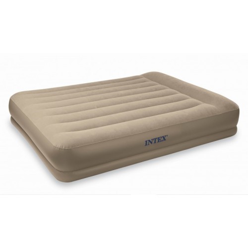 INTEX Dmuchane łóżko / materac z wbudowaną pompką Queen 67748 INTEX Dmuchane łóżko / materac z wbudowaną pompką Queen 67748