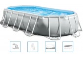 INTEX PRISM FRAME OVAL PREMIUM POOLS Basen Set 503 x 274 x 122 cm 26796GN