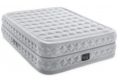 INTEX SUPREME AIR-FLOW Materac Dmuchany Dwuosobowy z pompką 152 x 203 cm 64490
