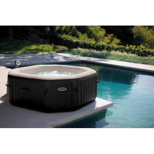 WYPRZEDAŻ !!!INTEX Pure SPA 79" Octagon - Bubble, system dysz & słonej wody 28454