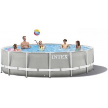 INTEX Pools Prism Frame 3.05 m x 0.76m, Basen z filtracją kartuszową 26702NP