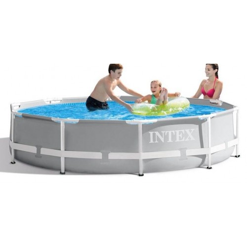 OUTLET INTEX Pools Prism Frame 3.66m x 0.76m, Basen z filtracją kartuszową 26712NP