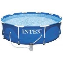 INTEX Basen Metal Frame Pool 305 x 76 cm filtr kartuszowy z falownikiem 28202GN