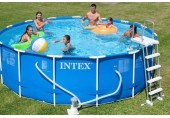 OUTLET INTEX Metal Frame Pools Basen 457 x 122 cm pompa kartuszowa 28242GN