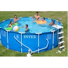 OUTLET INTEX Metal Frame Pools Basen 457 x 122 cm pompa kartuszowa 28242GN