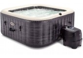 INTEX Wanna z hydromasażem Pure Spa Greystone Deluxe Square 211 x 71 cm 28450