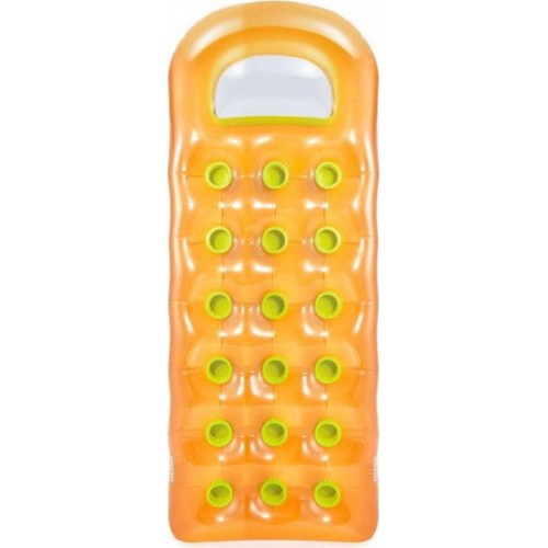 INTEX Krzesło z 18 otworami Suntanner Lounge pomarańczowy 59895EU