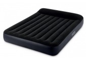 INTEX PILLOW REST CLASSIC AIRBED QUEEN Materac nadmuchiwany, welurowy 152 x 203 cm 64143