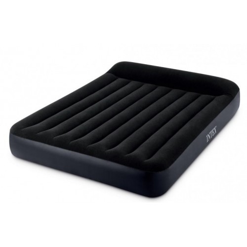 INTEX PILLOW REST CLASSIC AIRBED Materac nadmuchiwany z pompką elektryczną 137 x 191 64148