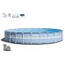 INTEX PRISM FRAME POOL SET basen 549 x 122 cm z filtracją kartuszową 28752GN