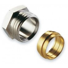 IVAR złączka zaciskowa do rury miedzianej, 1/2" M – 15 × 1 501047