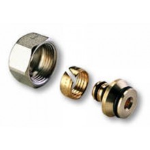 IVAR złączka zaciskowa do rur wielowarstwowych, ALPEX 18 × 2, ALU-EK 500685