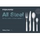 Fiskars Zestaw sztućców All Steel, 16 szt. 1054778