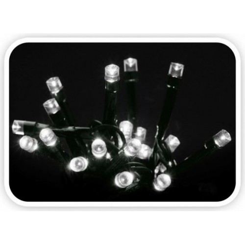 KAISERHOFF Lampki świąteczne, zewnętrzne 18m, 180 LED, białe KO-AX8205030