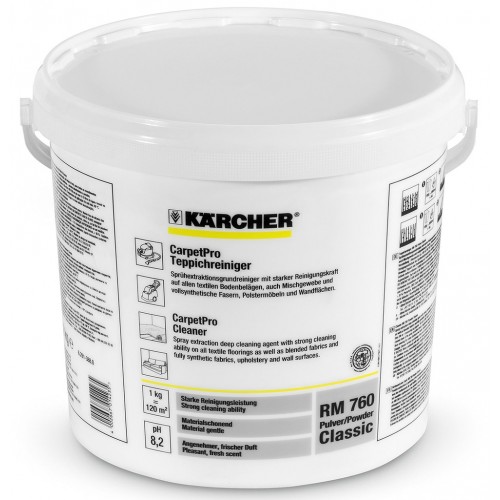 Kärcher RM 760 CarpetPro Środek do czyszczenia, w proszku, 10 kg 6.294-844.0