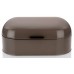 KELA Metalowy chlebak FRISCO ciemny szary 44 x 21,5 x 22 cm KL-11169