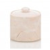 KELA Marmurowy pojemnik kosmetyczny z przykrywką MARBLE 9,5 x 9 cm KL-18767