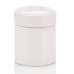 KELA Pojemnik na waciki GROOVE biała ceramika KL-20802