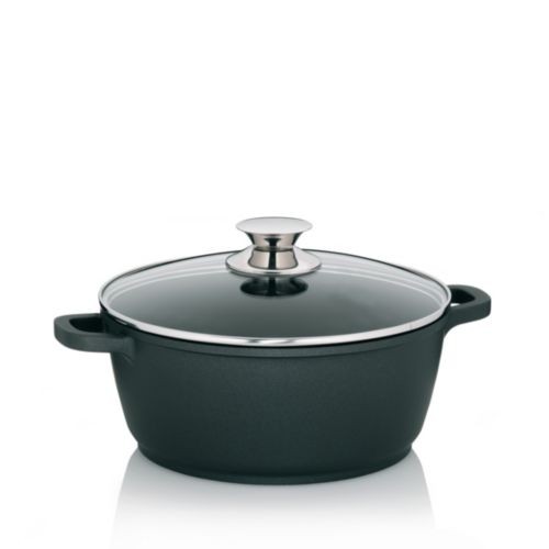 KELA Aluminiowy garnek z pokrywką KERROS 20 x 9 cm, 1,7 L, greblon KL-11550