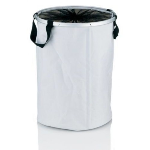 KELA Pojemnik na pranie w formie worka NERA 38 x 53,5 cm biały KL-22952