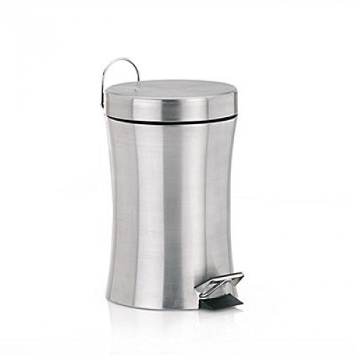 KELA Kosmetyczny / łazienkowy kosz na śmieci 3 L ELEGANCE stal nierdzewna KL-20807