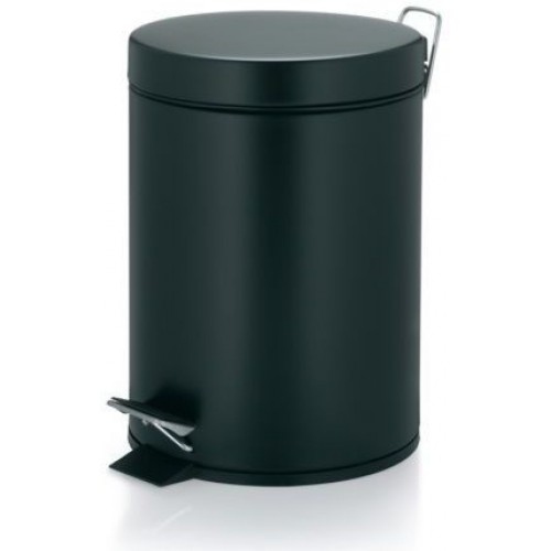KELA Kosmetyczny / łazienkowy kosz na śmieci 5L AARON czarny KL-22352