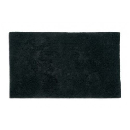 KELA Bawełniany dywanik łazienkowy LADESSA UNI 100x60cm czarny KL-22111