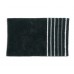 KELA Bawełniany dywanik łazienkowy w paski LADESSA STRIPES 80x50cm czarny KL-22112
