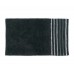 KELA Bawełniany dywanik łazienkowy w paski LADESSA STRIPES 100x60cm czarny KL-22113