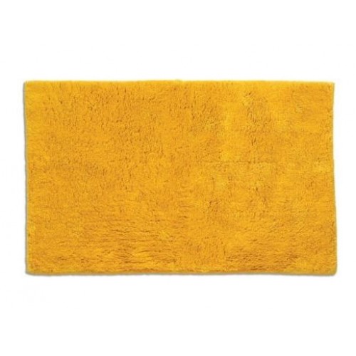KELA Bawełniany dywanik łazienkowy LADESSA UNI 80x50cm żółty KL-22114 KELA Bawełniany dywanik łazienkowy LADESSA UNI 80x50cm żółty KL-22114