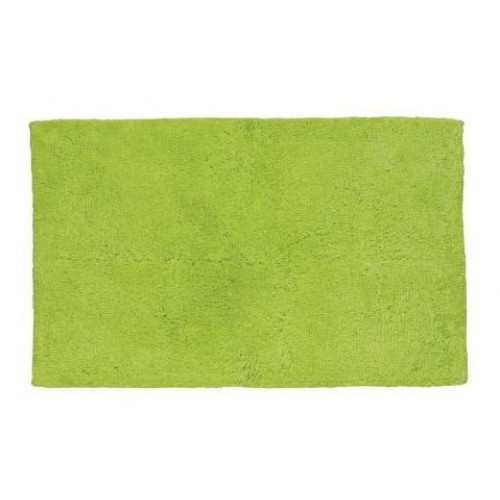 KELA Bawełniany dywanik łazienkowy LADESSA UNI 80x50cm zielony KL-22460