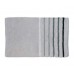 KELA Bawełniany dywanik łazienkowy w paski LADESSA STRIPES 80x50cm szary KL-22481