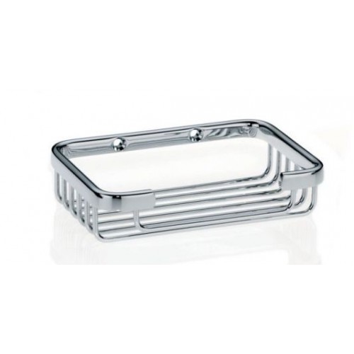 KELA Brass mydelniczka, chrom, 13,5 × 9 × 3,5 cm KL-21917 KELA Brass mydelniczka, chrom, 13,5 × 9 × 3,5 cm KL-21917