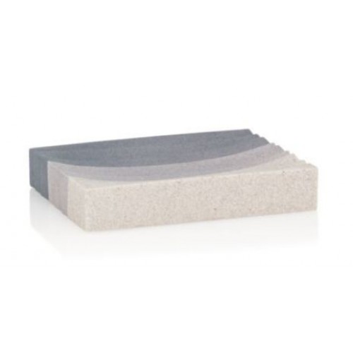 KELA mydelniczka VALURA poly, szaro/beżowy 12x9x2cm KL-22805
