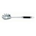 KELA Stalowa łyżka do spagetti BOLLITO czarna KL-11229