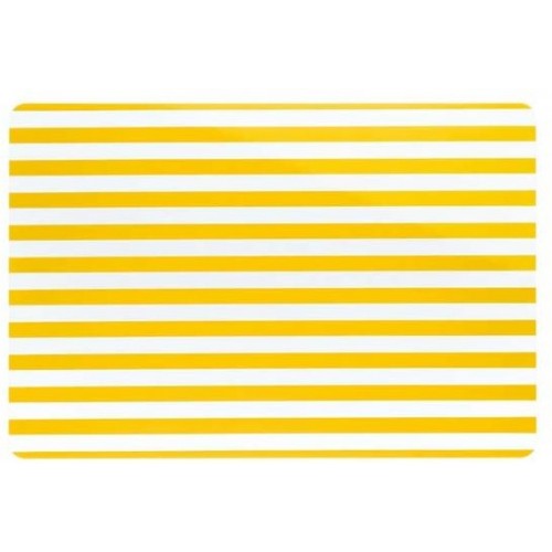 KELA Przezroczysta podkładka w żółte paski CADS 42,5 x 28,5 cm KL-10888 KELA Przezroczysta podkładka w żółte paski CADS 42,5 x 28,5 cm KL-10888