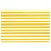 KELA Przezroczysta podkładka w żółte paski CADS 42,5 x 28,5 cm KL-10888